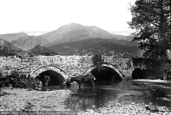 Photo of Nant Gwynant, Bridge 1892