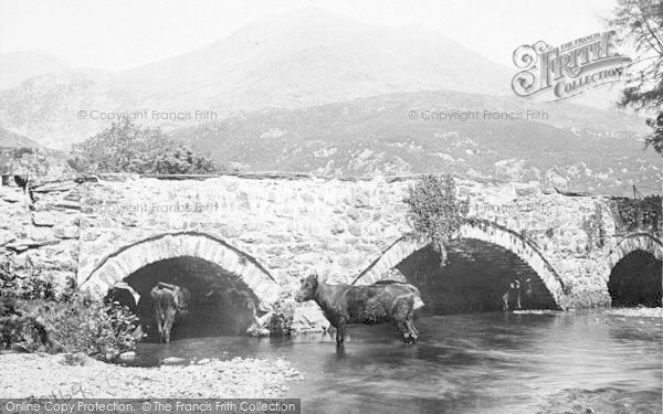 Photo of Nant Gwynant, Bridge 1892