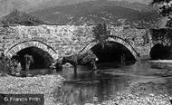 Cattle At The Bridge 1892, Nant Gwynant