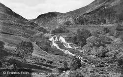 Cwmllan Falls c.1935, Nant Gwynant