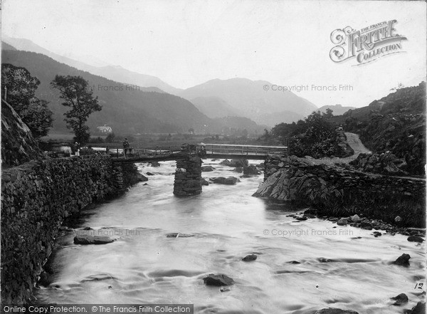 Photo of Nant Gwynant, Old Bridge c.1880
