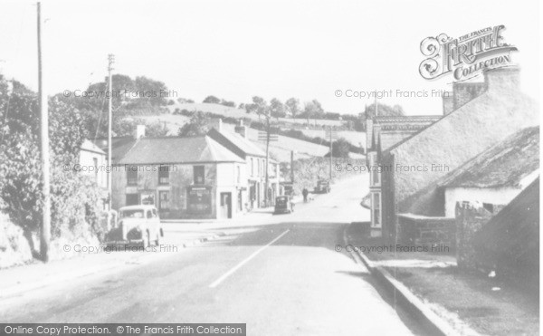 Photo of Nantgaredig, Main Road c.1955