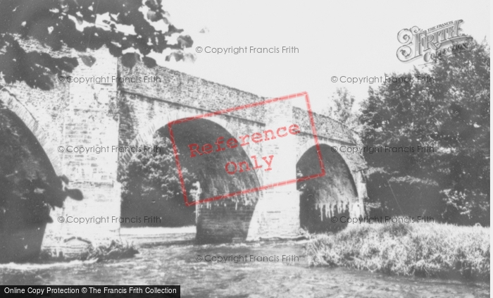 Photo of Nantgaredig, River Towy c.1955