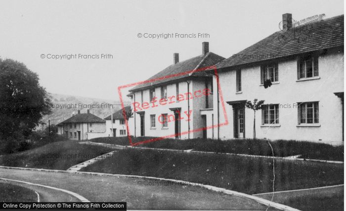 Photo of Nantgarw, Model Housing c.1960