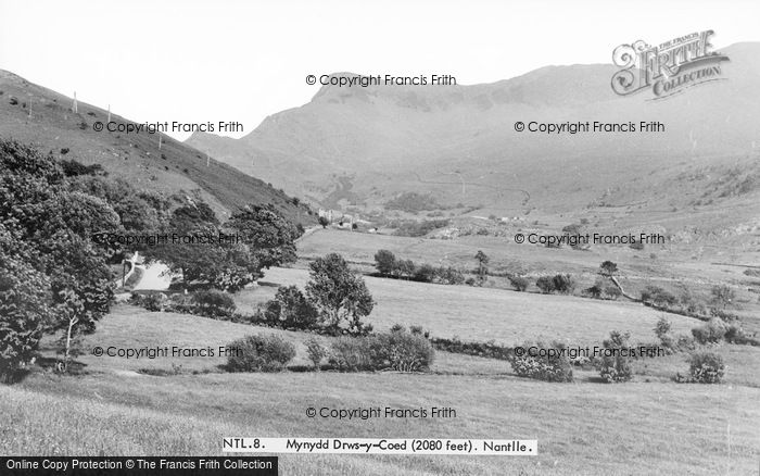 Photo of Nantlle, Mynydd Drws Y Coed c.1960