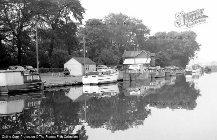 Photo of Nantwich, Basin End, Shropshire Union Canal c.1965