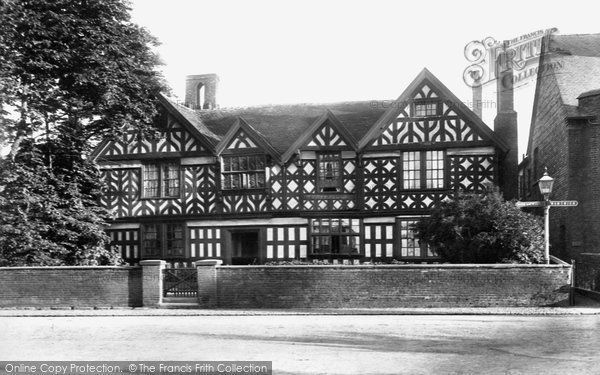 Photo of Nantwich, Churche's Mansion 1898