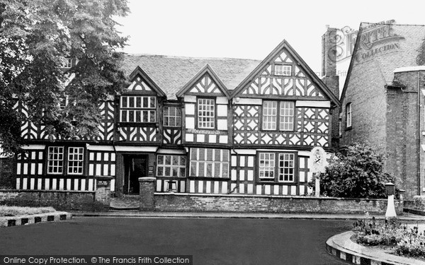 Photo of Nantwich, Churche's Mansions c.1955