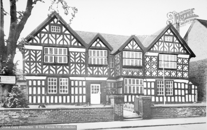 Photo of Nantwich, Churche's Mansions c.1955