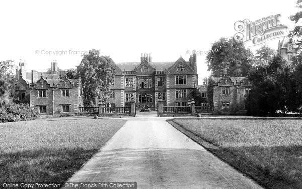 Photo of Nantwich, Dorfold Hall 1898