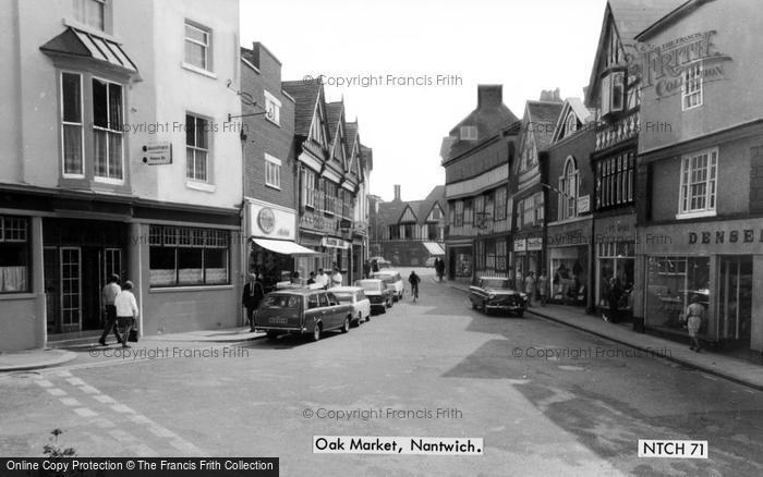 Photo of Nantwich, Oak Market c.1965