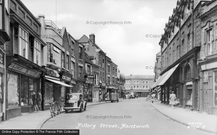 Photo of Nantwich, Pillory Street c.1955
