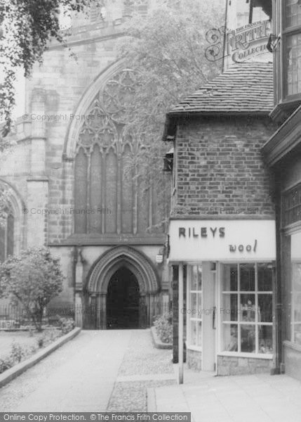 Photo of Nantwich, Rileys Wool Shop c.1965