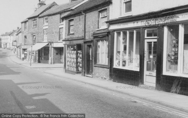 Photo of Nantwich, Shops On Welsh Row c.1965