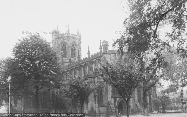Photo of Nantwich, St Mary's Church c.1965