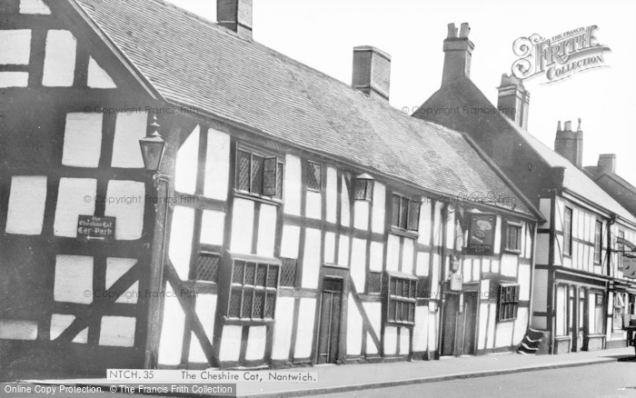 Photo of Nantwich, The Cheshire Cat c.1960