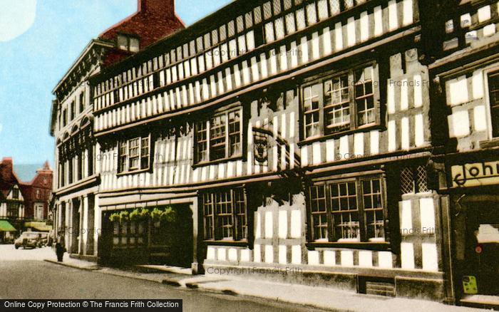 Photo of Nantwich, The Crown Hotel c.1955