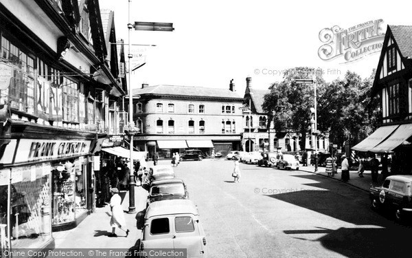 Photo of Nantwich, The Square c.1960