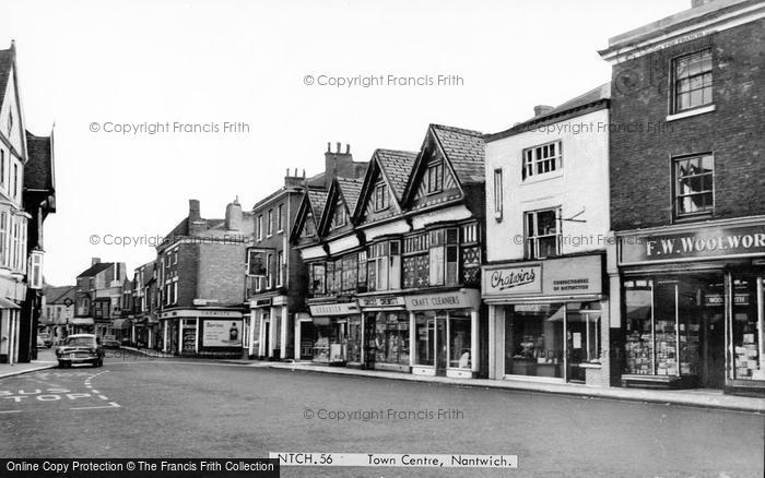 Photo of Nantwich, Town Centre c.1965