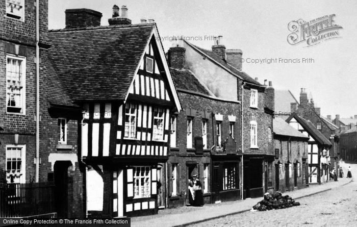 Photo of Nantwich, Welsh Row 1898
