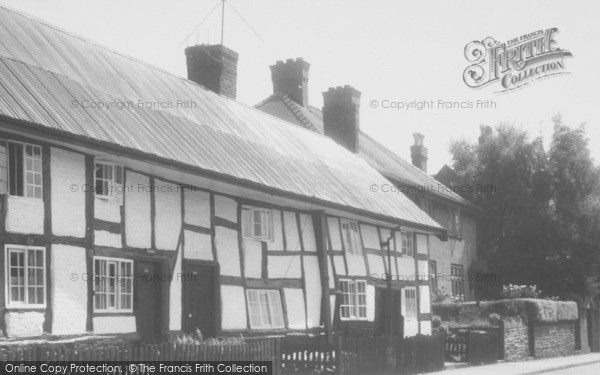 Photo of Nantwich, Welsh Row, Old Cottages c.1960