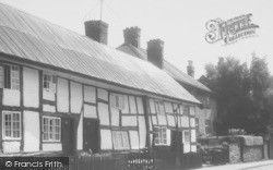 Welsh Row, Old Cottages c.1960, Nantwich