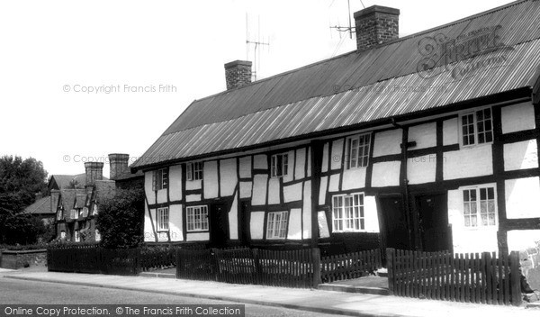Photo of Nantwich, Welsh Row, Old Cottages c.1960