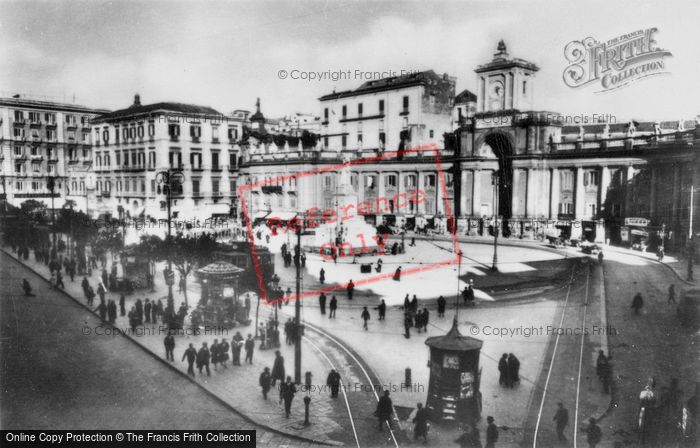 Photo of Naples, Piazza Dante c.1920