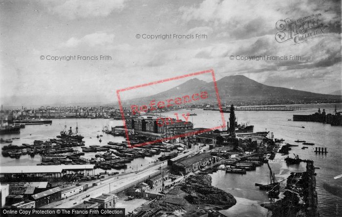 Photo of Naples, The Port c.1920