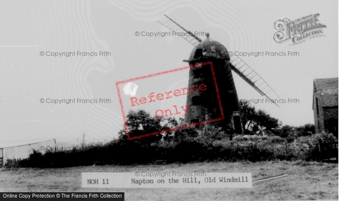 Photo of Napton On The Hill, Old Windmill c.1955