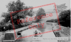 On The Canal c.1955, Napton On The Hill