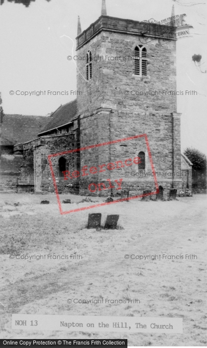 Photo of Napton On The Hill, The Church c.1955