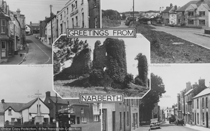 Photo of Narberth, Composite c.1955