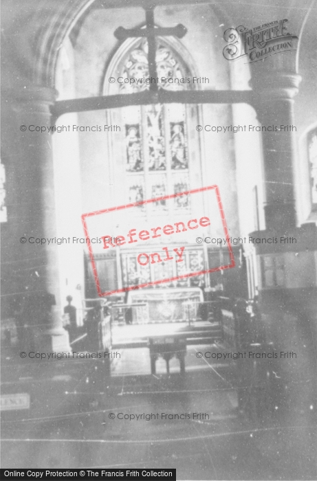 Photo of Narberth, St Andrew's Church, Altar c.1955