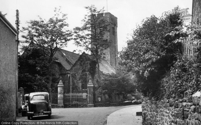 Photo of Narberth, St Andrew's Church c.1955