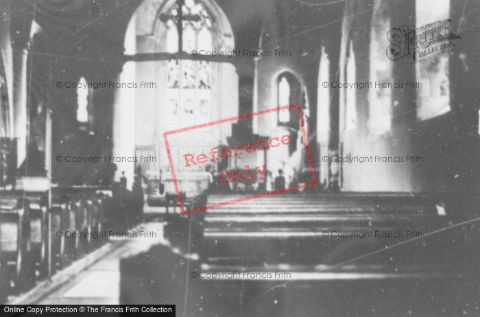Photo of Narberth, St Andrew's Church, Interior c.1955