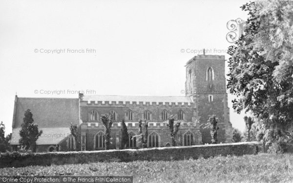 Photo of Narborough, All Saints Church c.1939