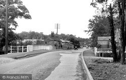 Bridge And Main Road c.1955, Narborough