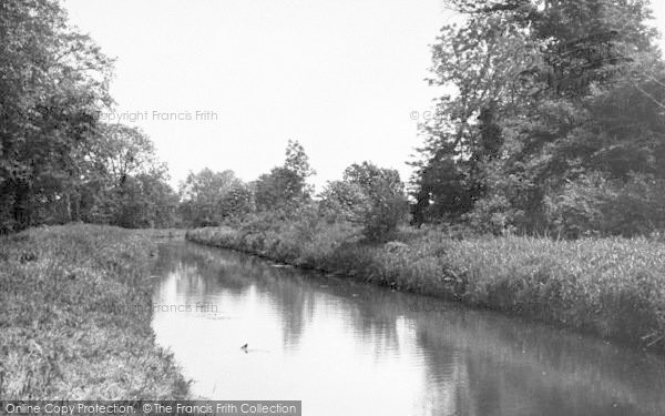 Photo of Narborough, The River Nar c.1955