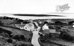 Village And Inishkeel Island c.1960, Narin