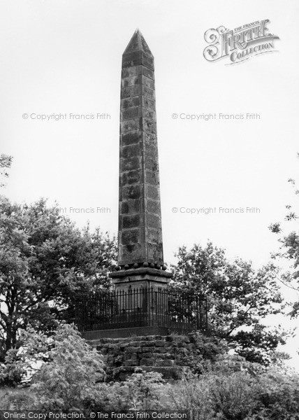 Photo of Naseby, The Monument c.1955