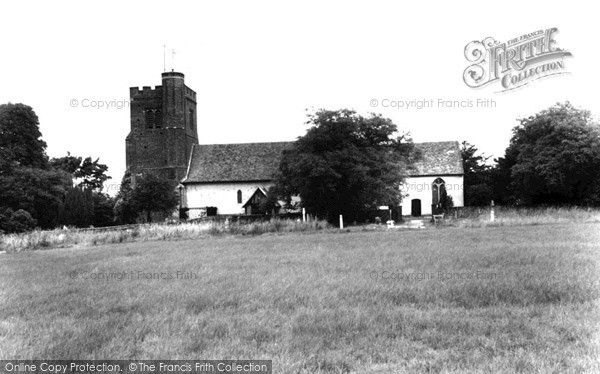 Photo of Nazeing, All Saints Church c.1960