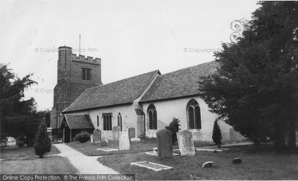 Photo of Nazeing, All Saints Church c.1960