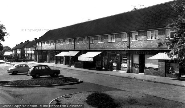 Photo of Nazeing, Nazeingbury Parade c.1960