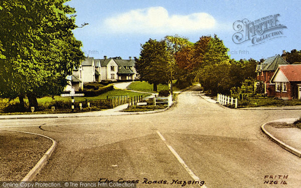 Photo of Nazeing, The Cross Roads c.1960