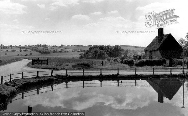 Photo of Nazeing, The Pond c.1955