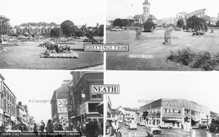 Photo of Neath, Composite c.1965