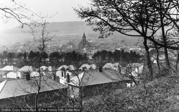 Photo of Neath, From Gnoll Grounds c.1955
