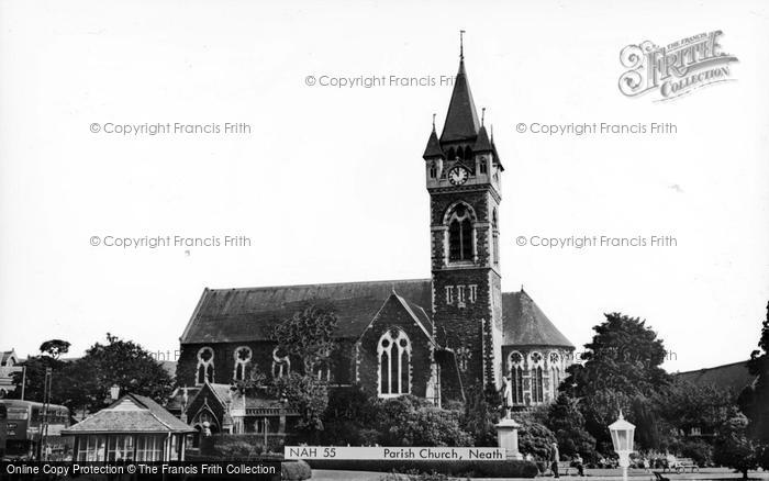 Photo of Neath, Parish Church c.1965