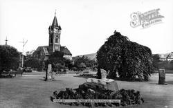 Park And Parish Church c.1965, Neath